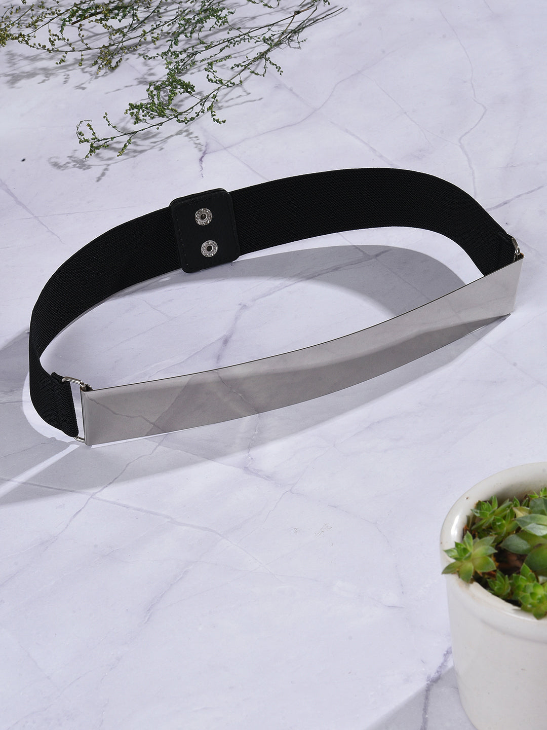 Silver-Toned Belt