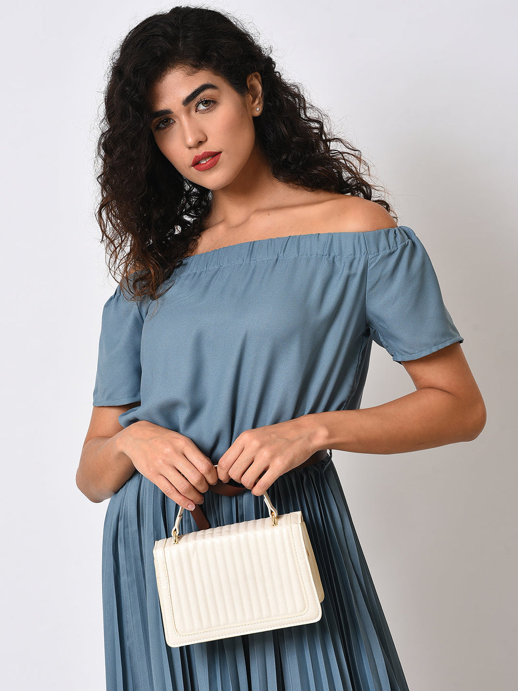 Aline White Mini Bag