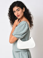 Irene White Handbag