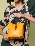 Haute Sauce Celina Yellow Tote Bag
