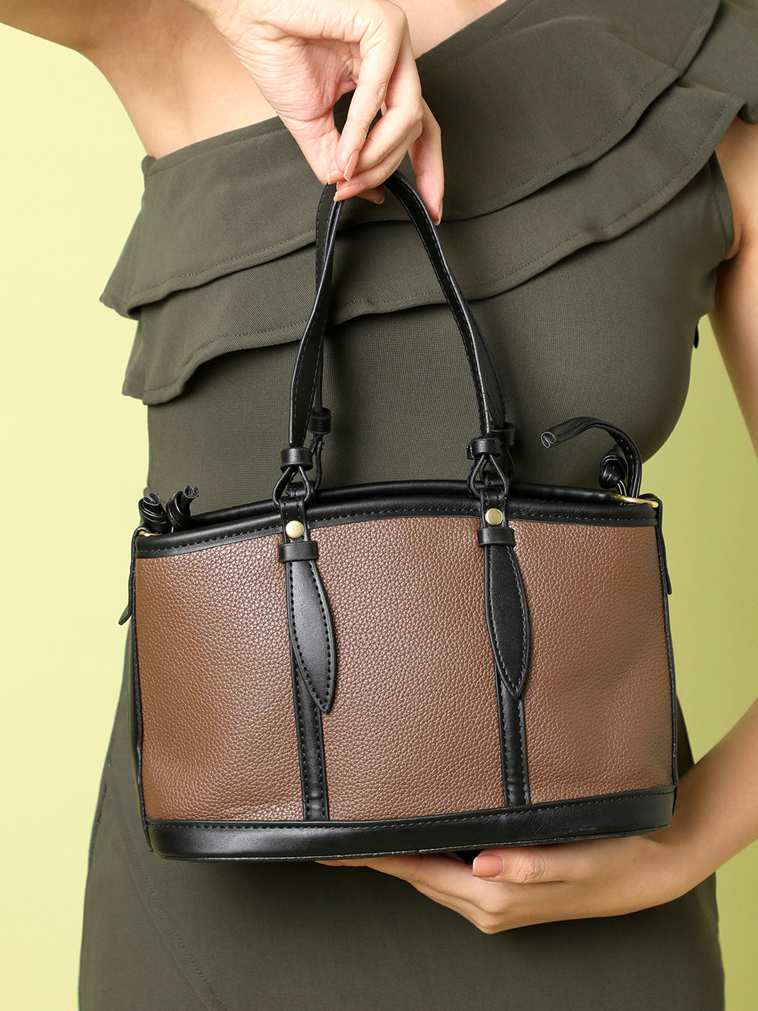 Myra Brown Tote Bag