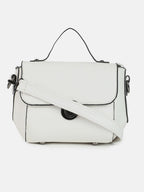 Haute Sauce Classy Companion White Cross Body Bag