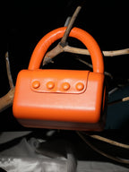 Vibrant Vesper Orange Mini Bag