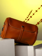 Haute Sauce Tawny Temptation Brown Cross Body Bag