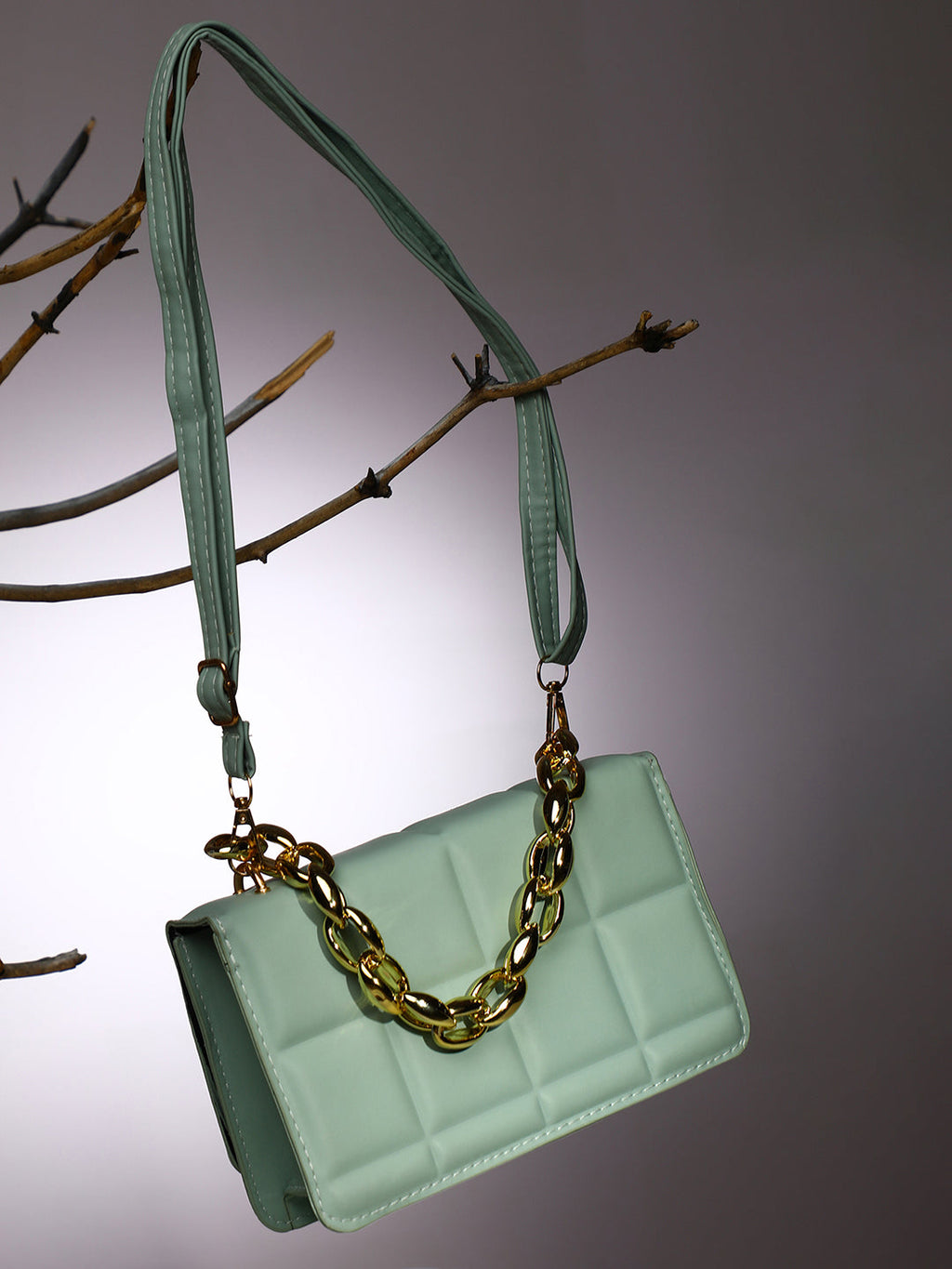 Clara Green Cross Body Bag
