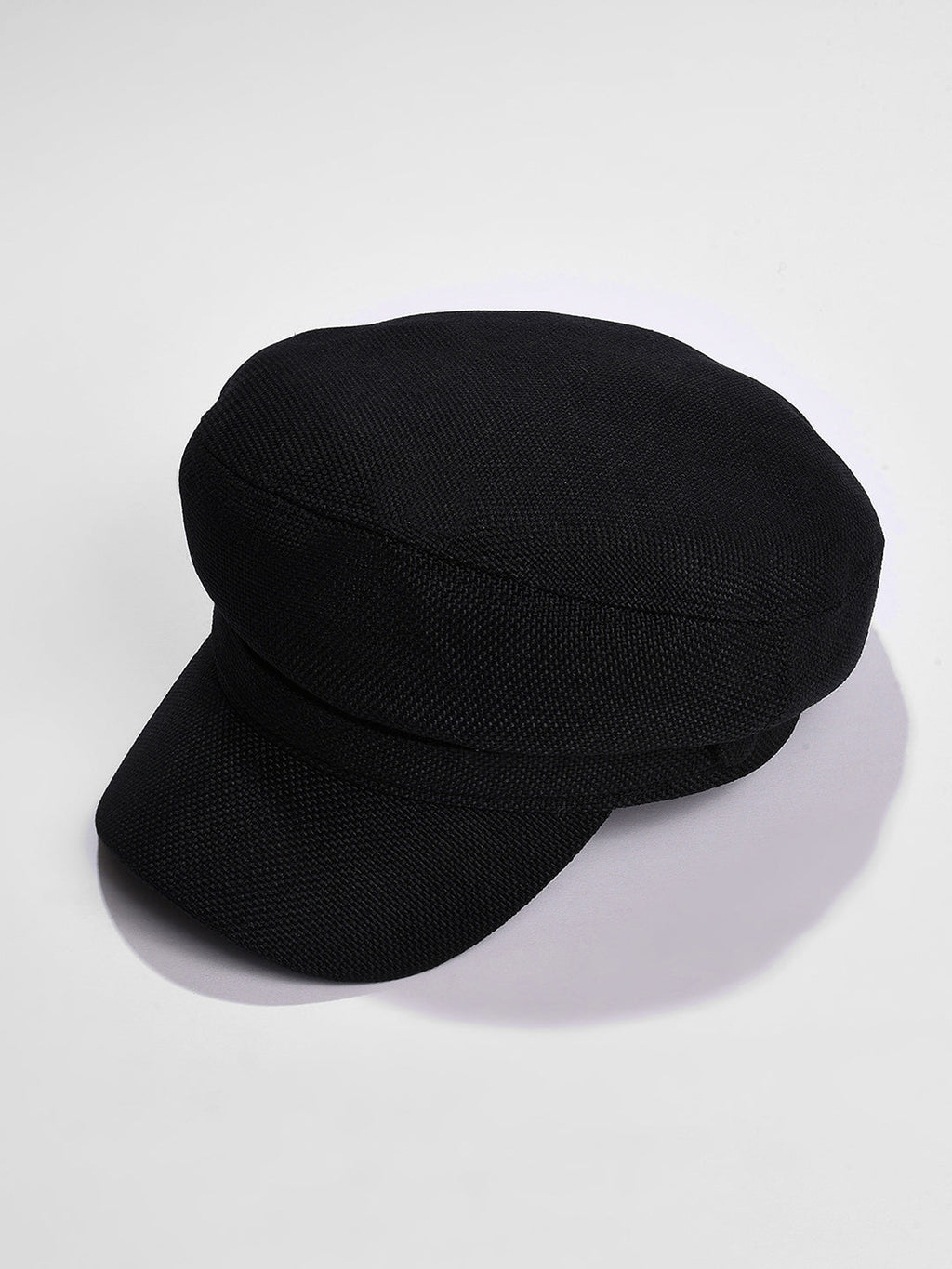 Haute Sauce Black Solid Bakerboy Hat