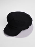 Haute Sauce Black Solid Bakerboy Hat