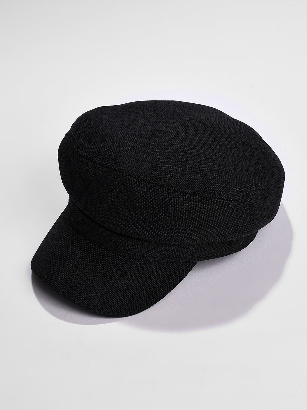 Haute Sauce Black Solid Bakerboy Hat