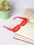 Orange Lens Orange Wayfarer Sunglasses