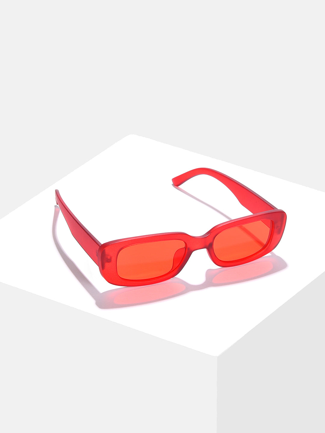 Orange Lens Orange Wayfarer Sunglasses