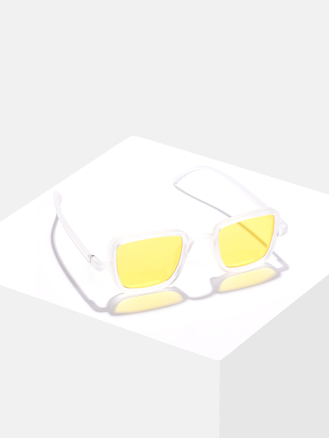 Yellow Lens Yellow Rectangle Sunglasses