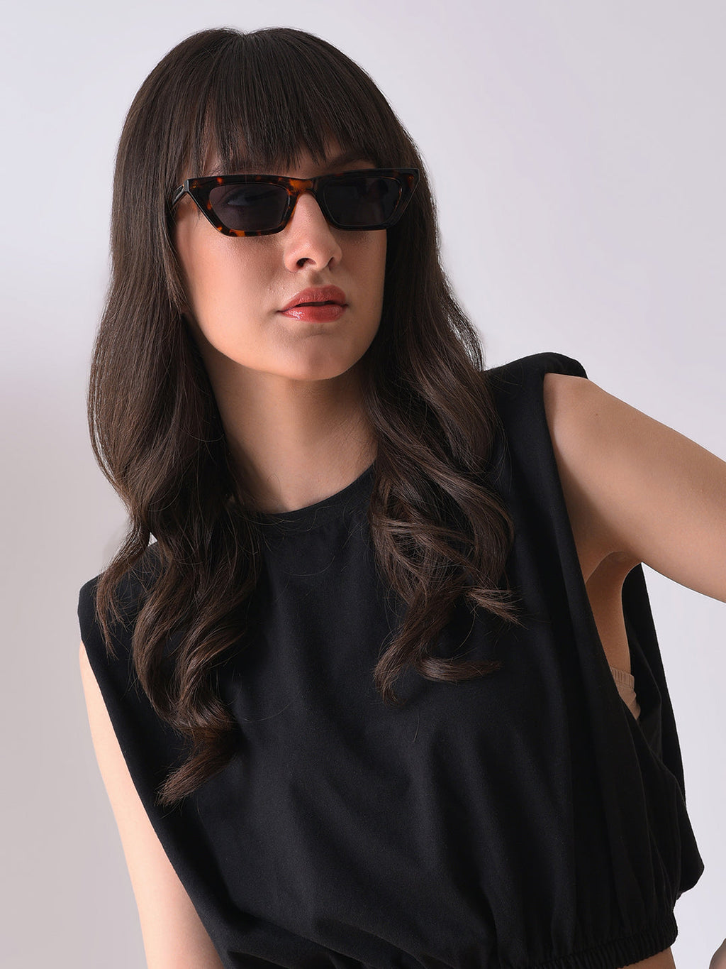 Black Lens Black Butterfly Sunglasses
