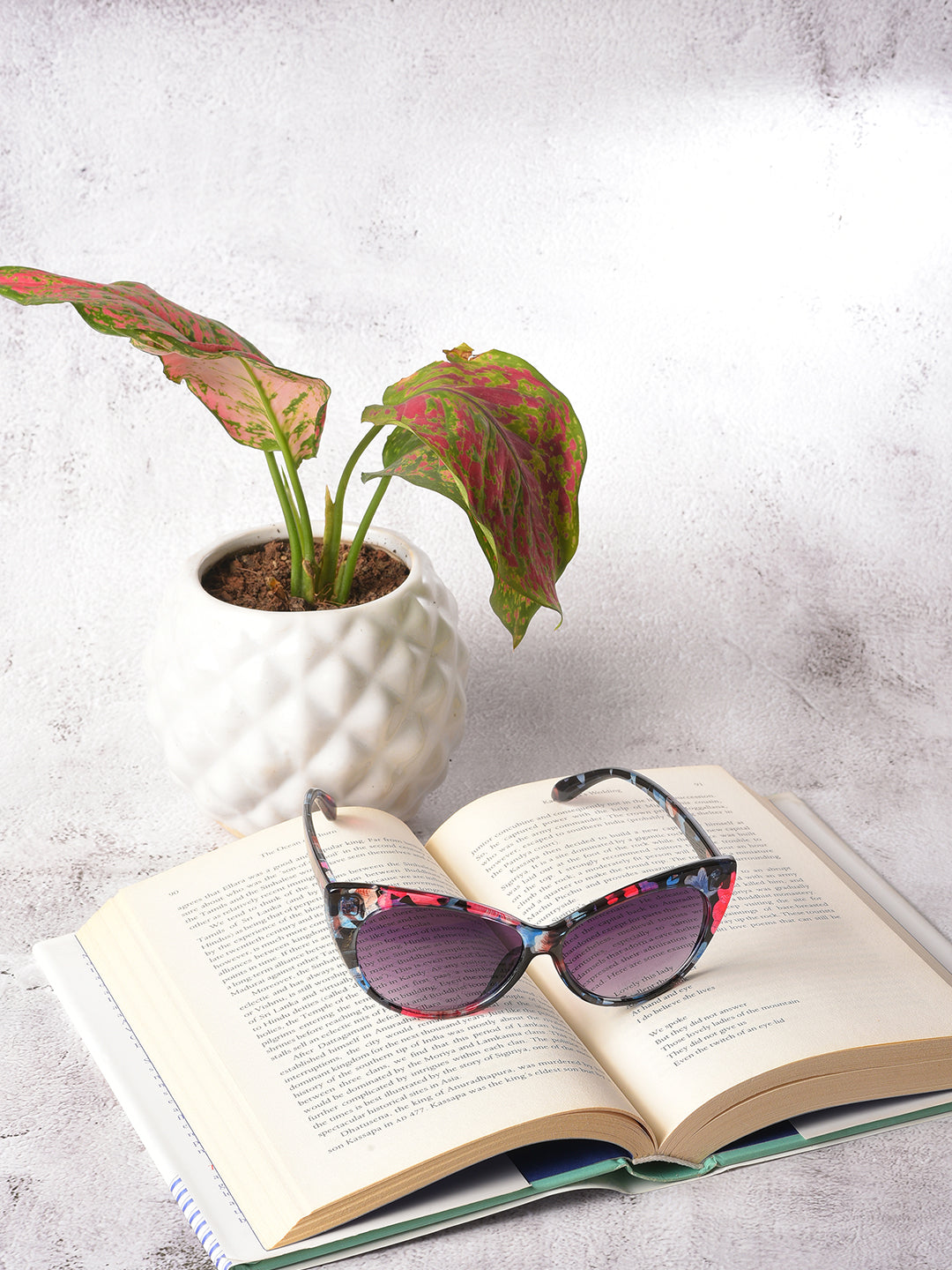 Black Lens Black Cateye Sunglasses
