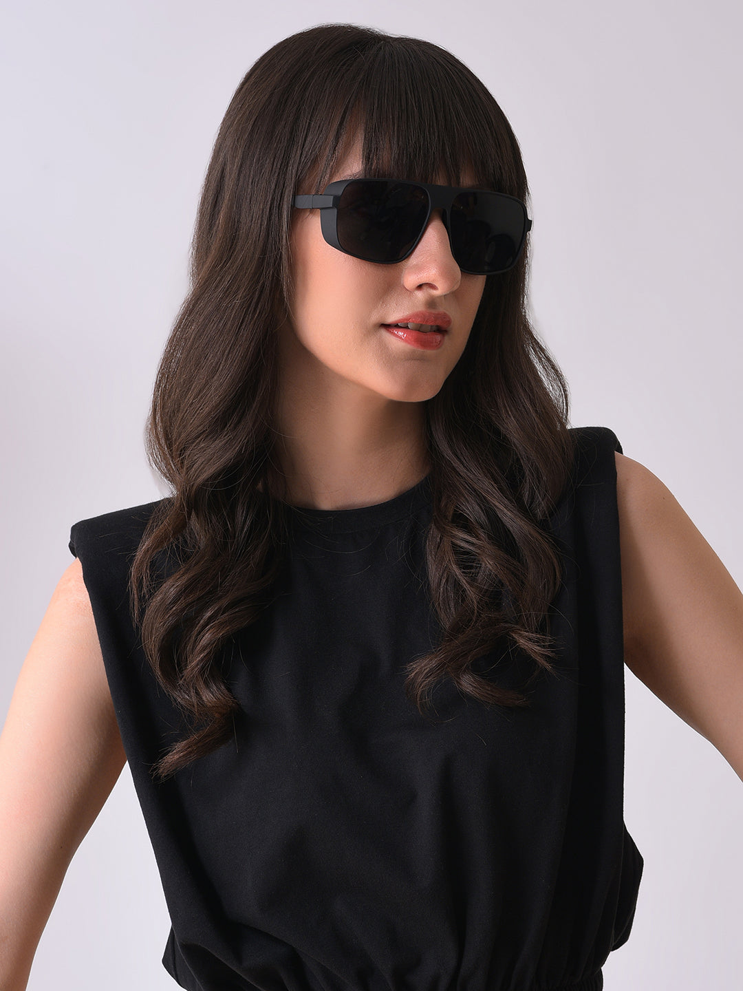 Black Lens Black Wayfarer Sunglasses