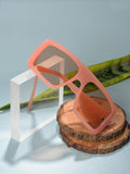 Orange Lens Orange Oversized Sunglasses