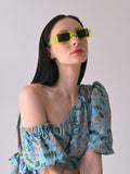 Black Lens Green Sports Sunglasses