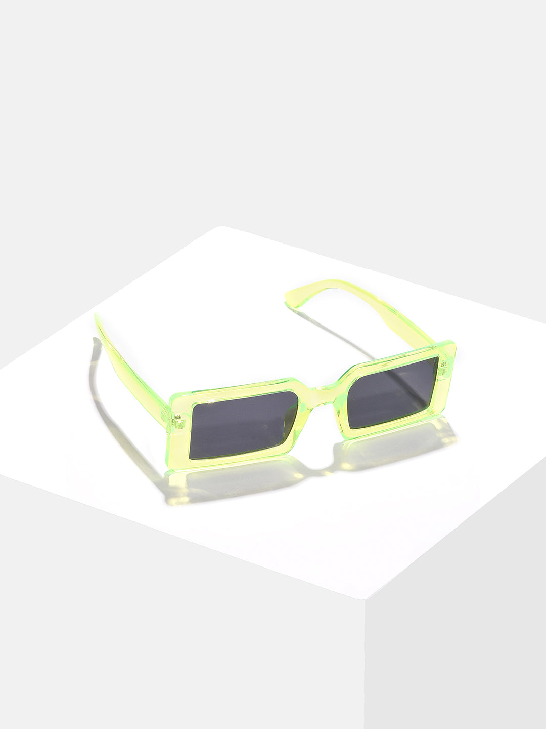 Black Lens Green Sports Sunglasses