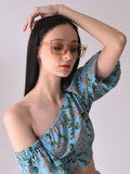 Pink Lens Pink Butterfly Sunglasses