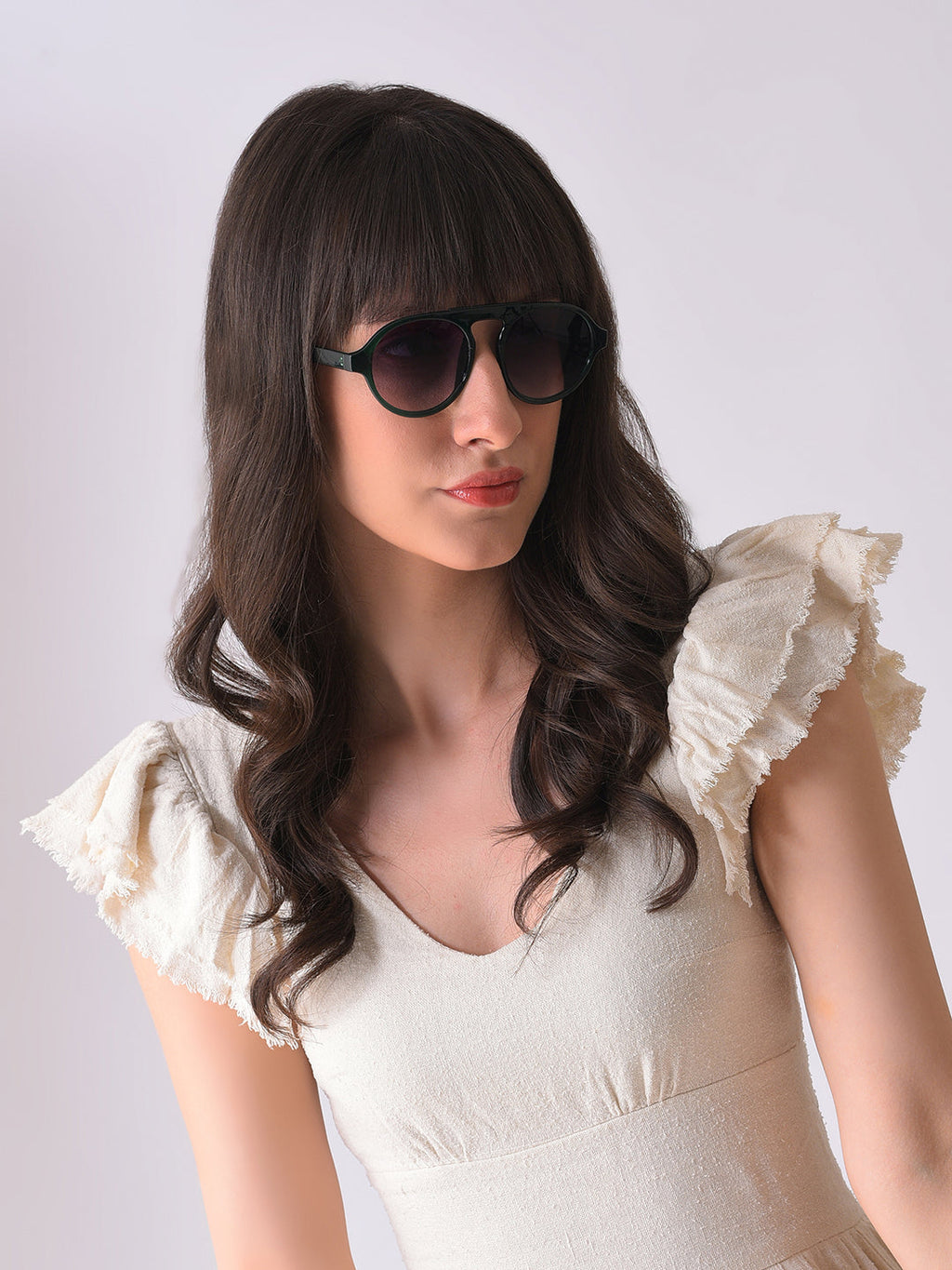 Black Lens Black Wayfarer Sunglasses