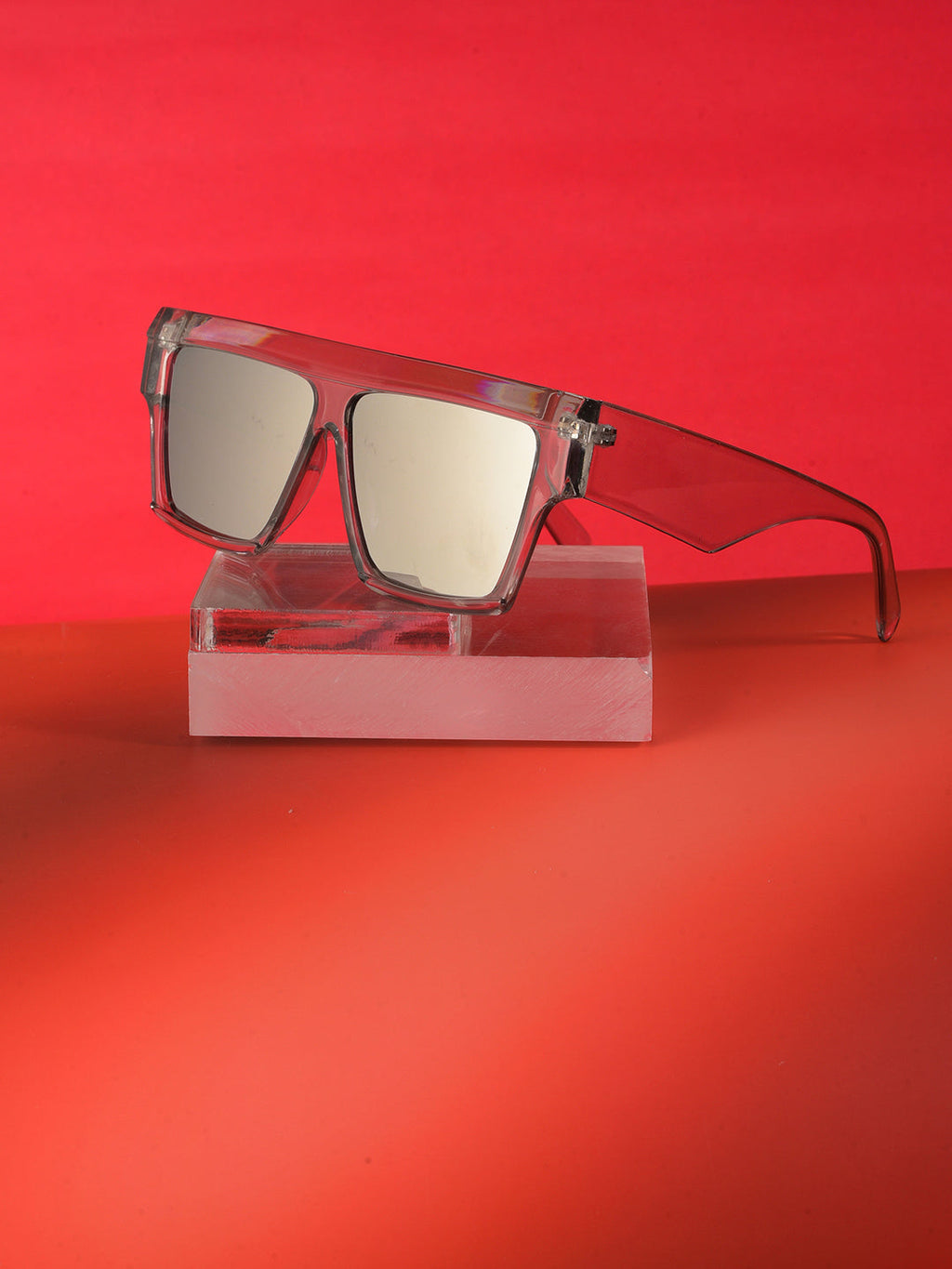 Black Lens White Butterfly Sunglasses