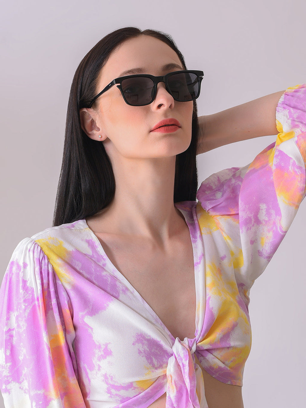 Black Lens Black Wayfarer Sunglasses