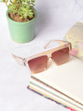 Brown Lens Brown Oversized Sunglasses