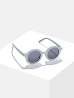 Black Lens Black Round Sunglasses