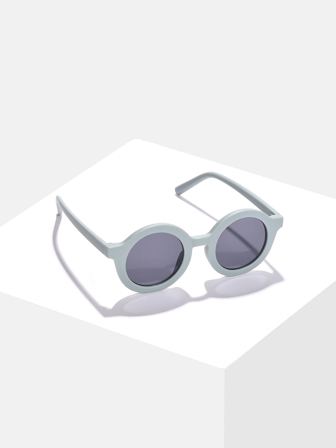 Black Lens Black Round Sunglasses