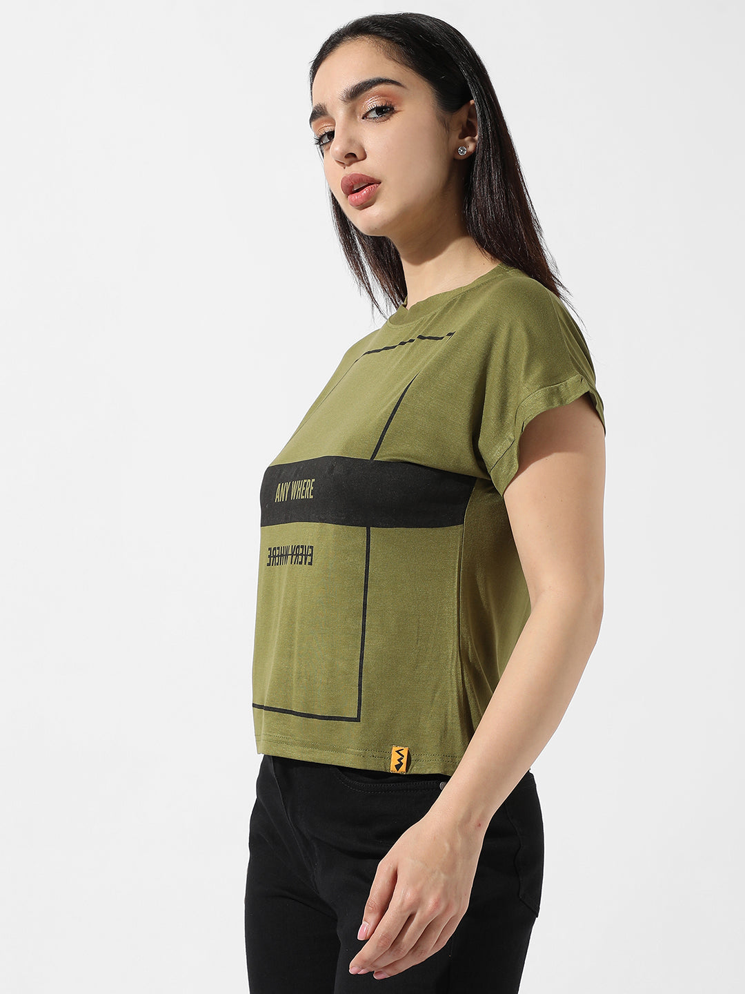 Typographic Print Top