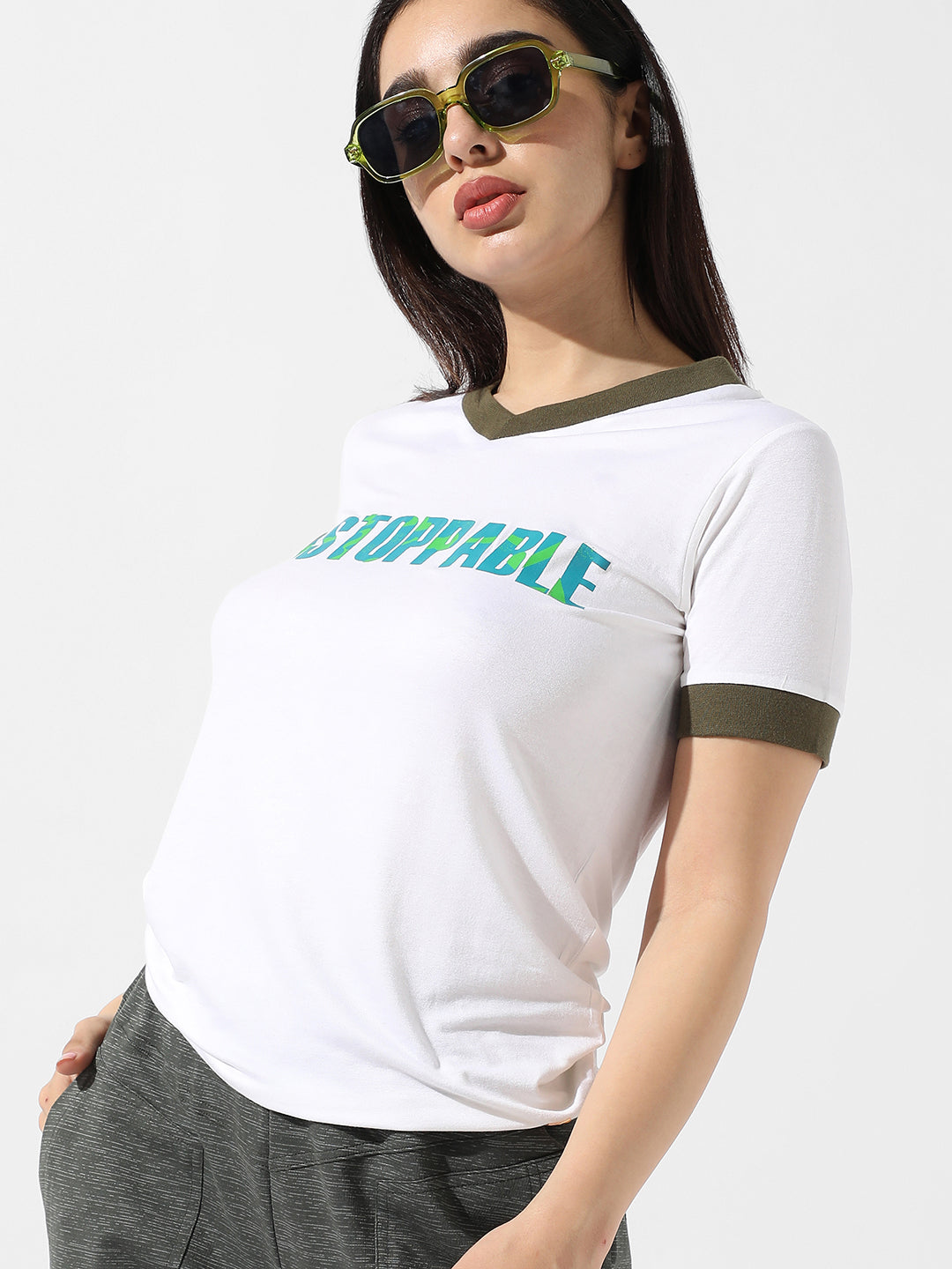 Typographic Print Top