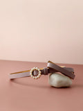 Solid Pink Waist Belt