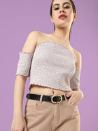 Solid Black Waist Belt