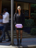 Quirky Line Clutch
