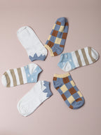 Set Of 5 Cute Ankle Legth Socks