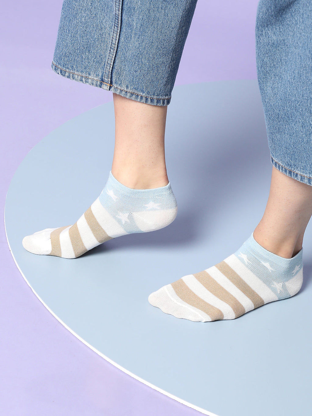 Set Of 4 Cute Ankle Legth Socks