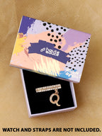 Liberty Initial Watch Charm - Q