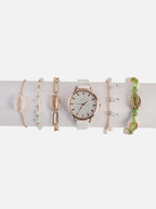 Haute Sauce Eleanor White Watch Combo