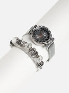 Ella Silver Watch Combo