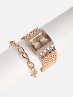 Kiara Rose Gold Watch Combo