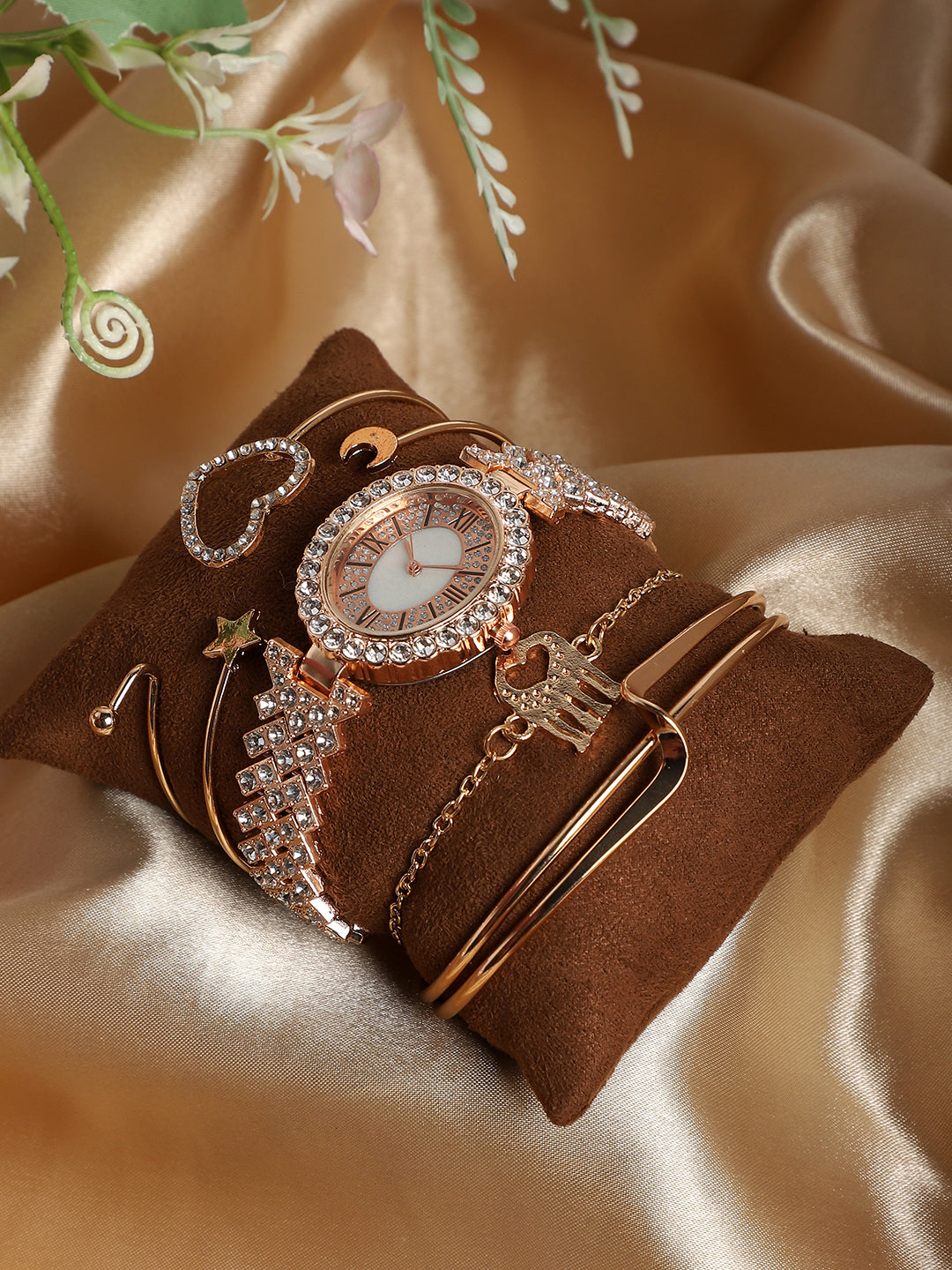 Haute Sauce Shea Rose Gold Watch Combo
