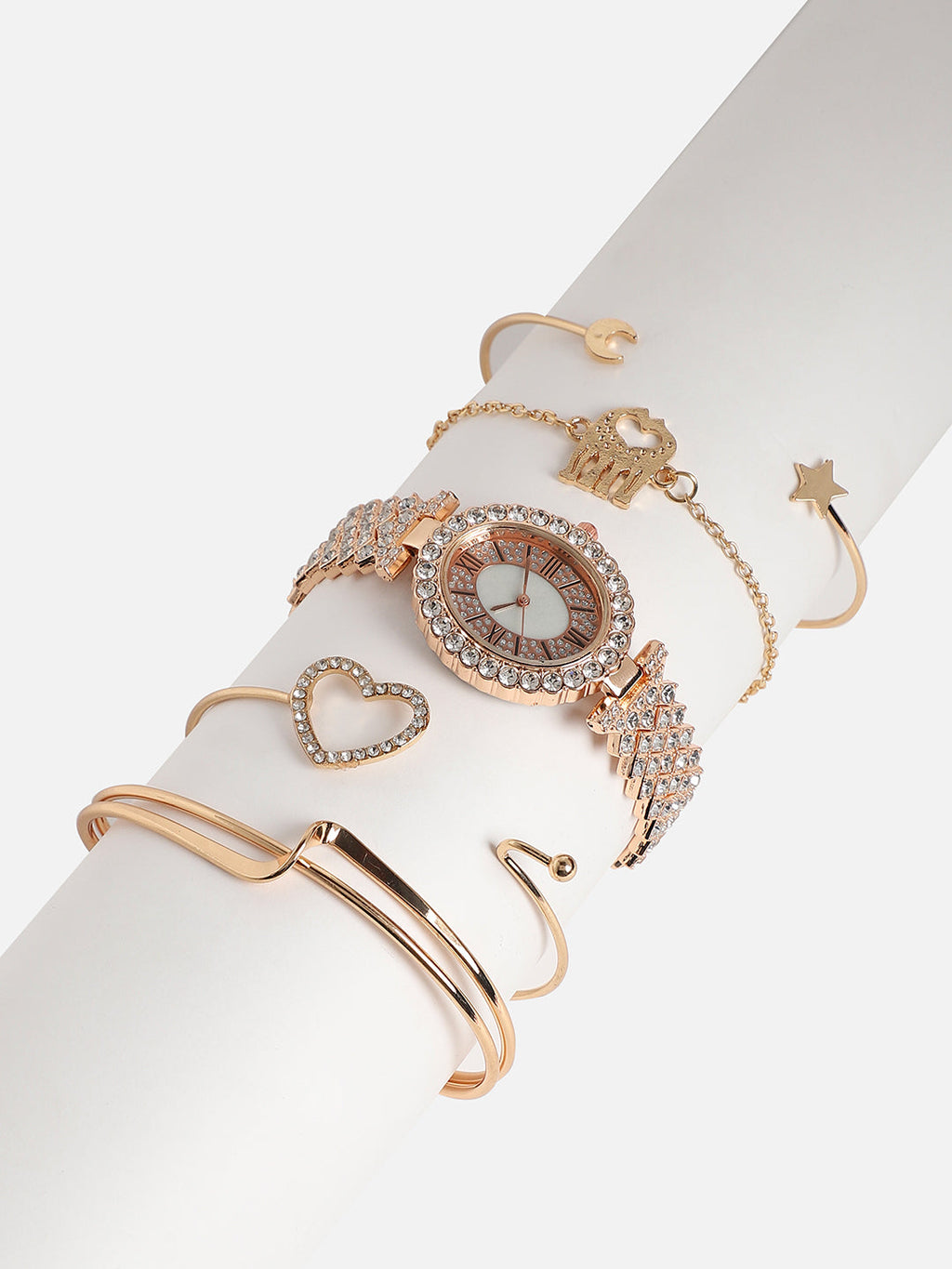 Haute Sauce Shea Rose Gold Watch Combo