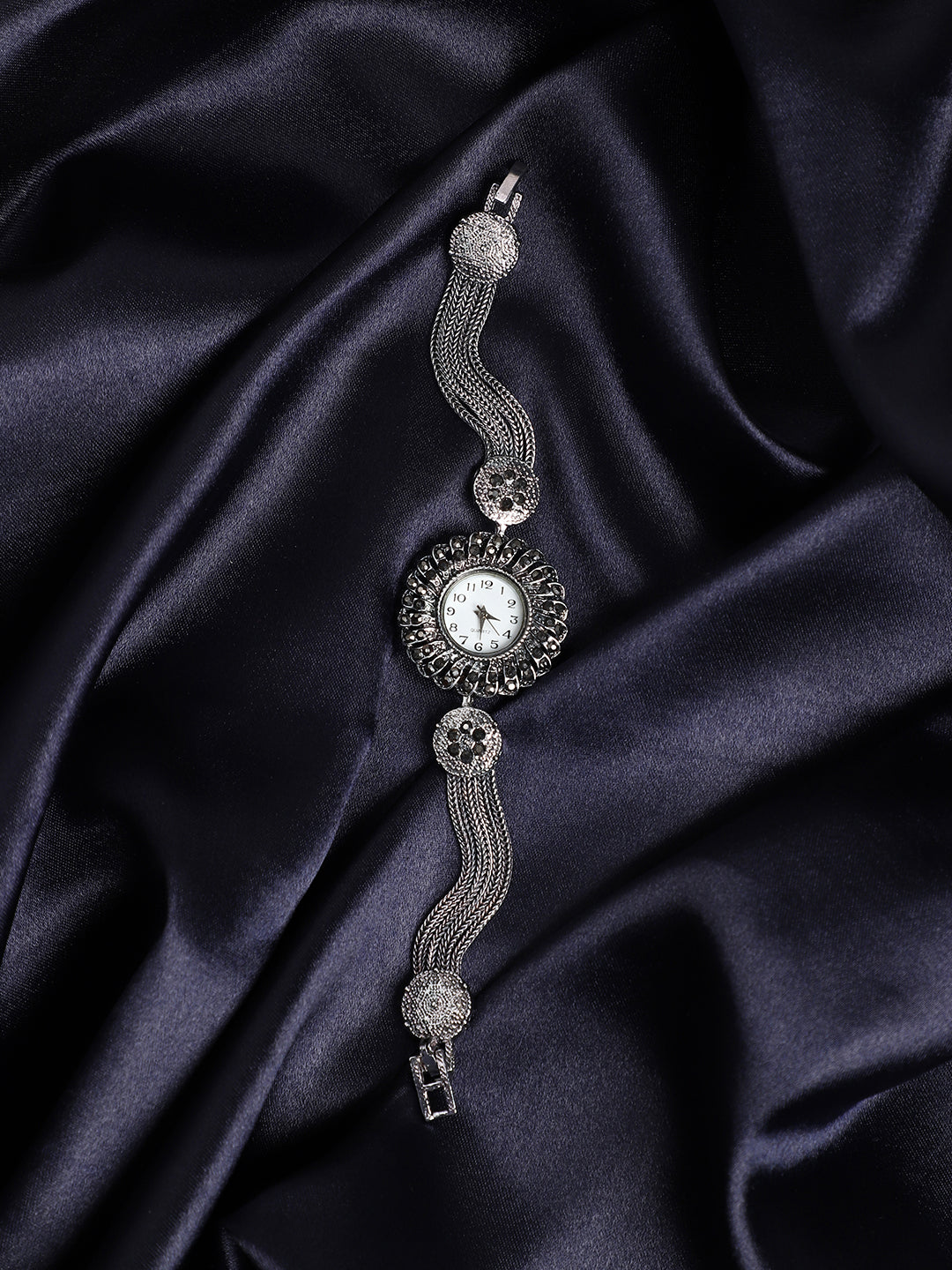 Clover Silver Watch