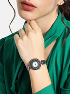 Clover Silver Watch