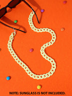 Haute Sauce Trendy Designer Casual Sunglass Chain