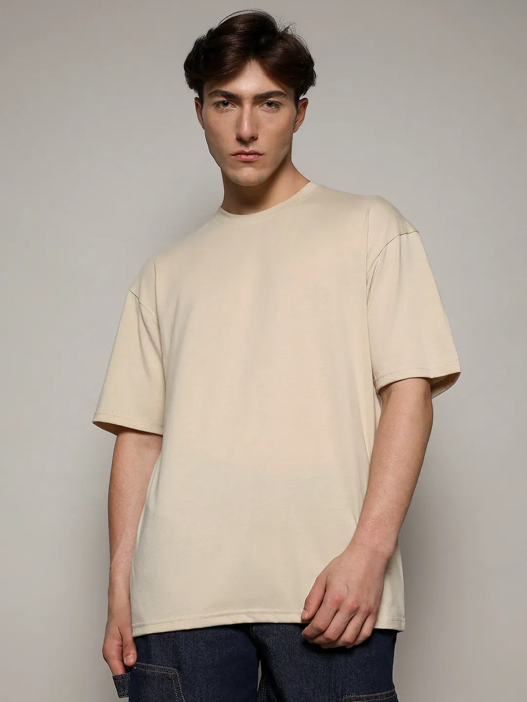 Campus Sutra Oversized Basic T-Shirt