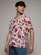 Campus Sutra Rose Shirt