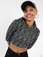 Charcoal Grey Textured Top