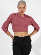 Pink Textured Top