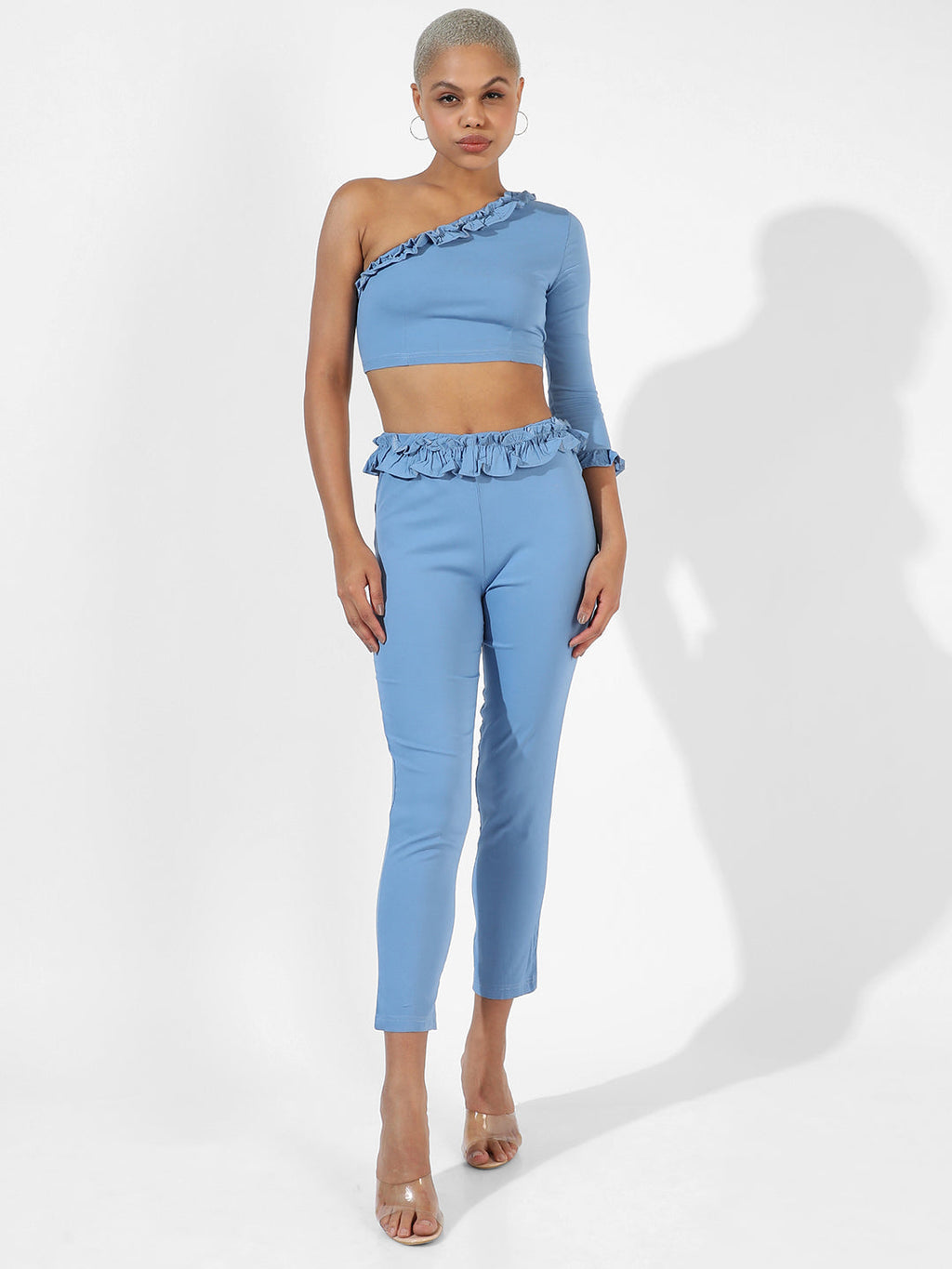 Solid Blue Co-Ords Set