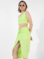Solid Green Co-Ords Set